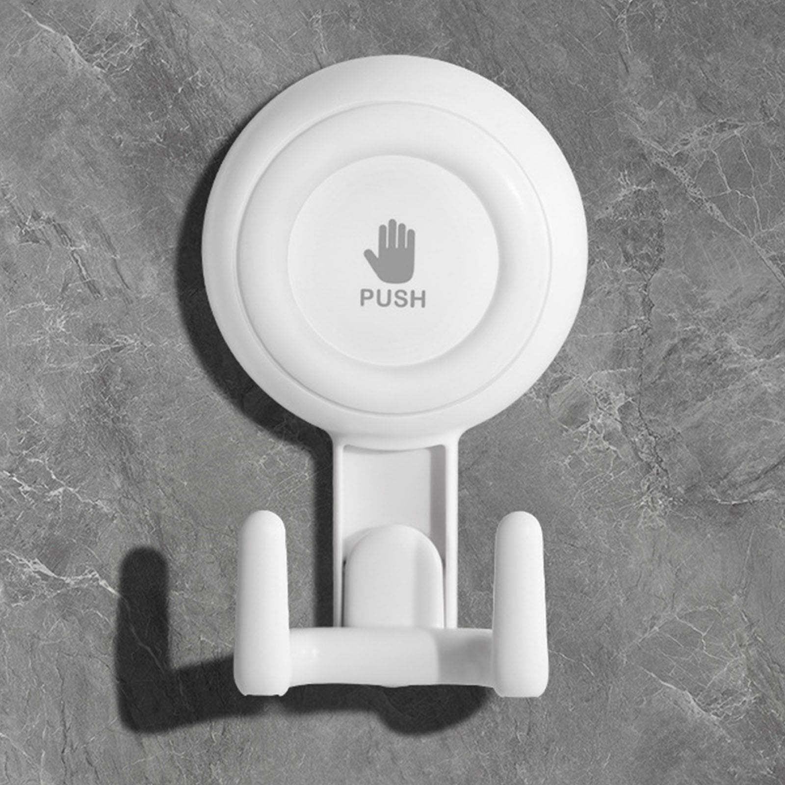 LGCASL Vacuum Rotary Suction Cup Hook Vacuum Suction Cup Hook No Drill Rotating Single Hook Wall Hanger for Kitchen/Bathroom Removable Damage Free Holder 6.8*11.1cm C - Image 6