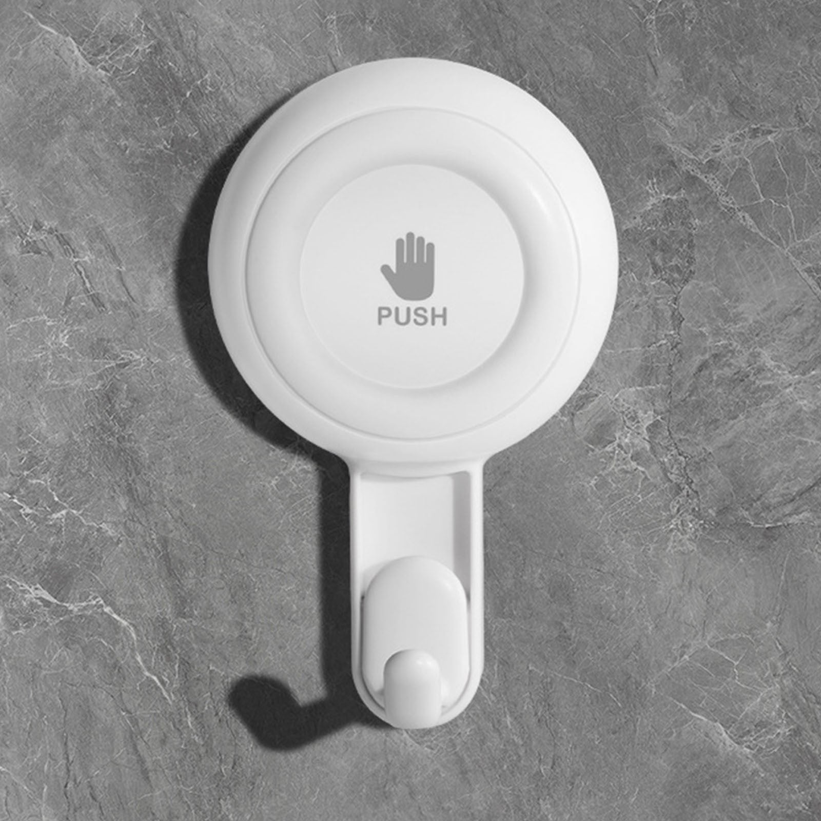 LGCASL Vacuum Rotary Suction Cup Hook Vacuum Suction Cup Hook No Drill Rotating Single Hook Wall Hanger for Kitchen/Bathroom Removable Damage Free Holder 6.8*11.1cm C - Image 8