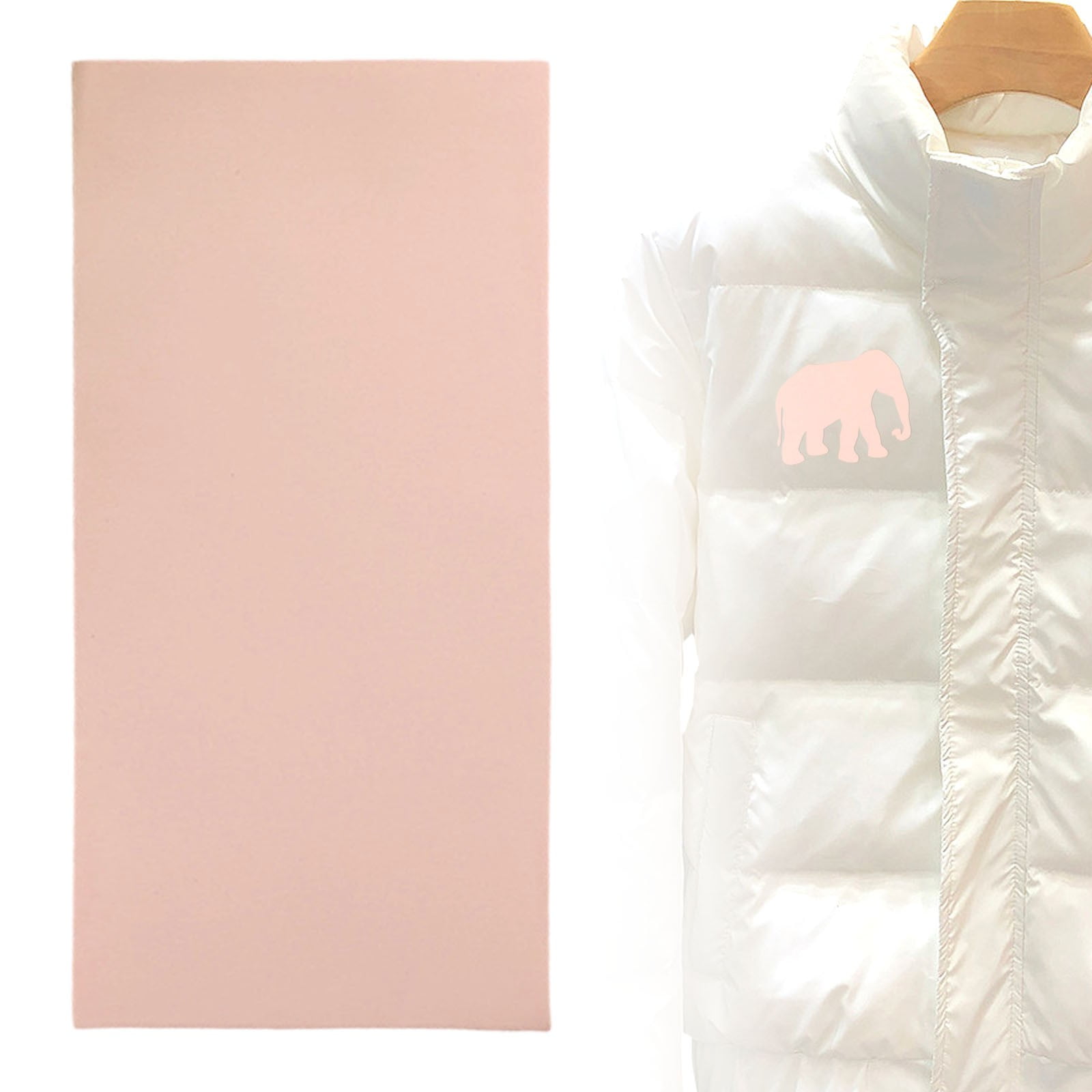LGCASL Down Jacket Patch Patch Repair Patch Light Pink #4 Repair Adhesive Patch Lightweight Repair for Clothing Down Jacket Repair Holes Tearing Down Appliqued Adhesive Patch Diy Sticker 20*10cm B - Image 2