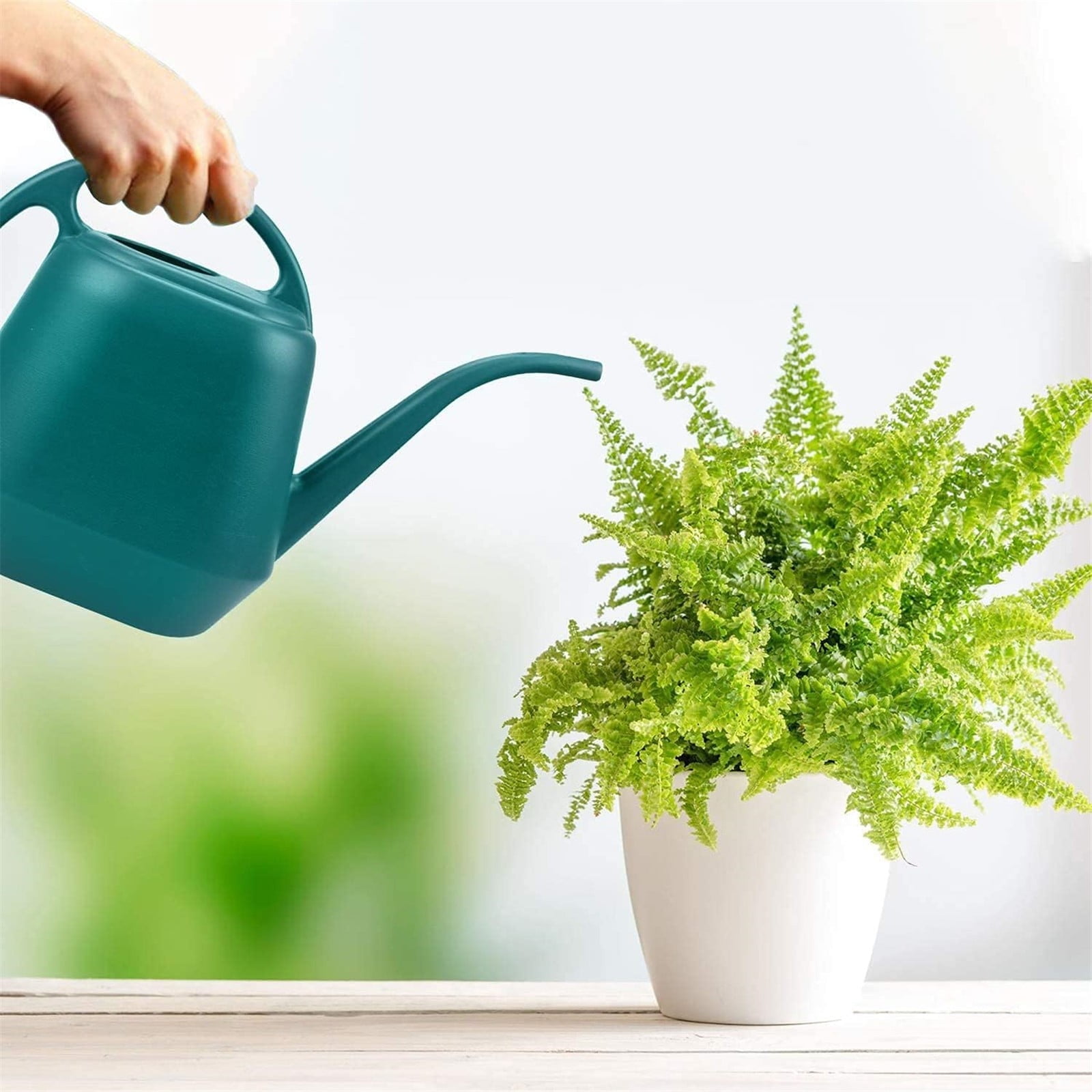 LGCASL Pot Watering Jug Small Plant Indoor Watering Plant Indoor Watering Jug Long Spout Watering Jug Watering Garden Pot Household Watering Jug Watering Garden Kettle （2L） Yellow - Image 8