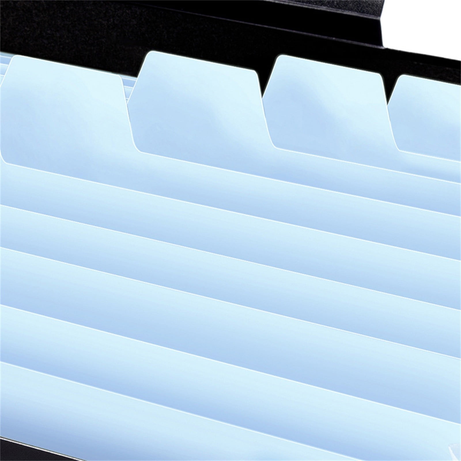 LGCASL Accordion File Organizer Expanding File Folder with 12 Pockets Portable Receipt Paper Bill Document Organizer Letter/ Size Filing Folder Schǒ-ǒl Black E - Image 8