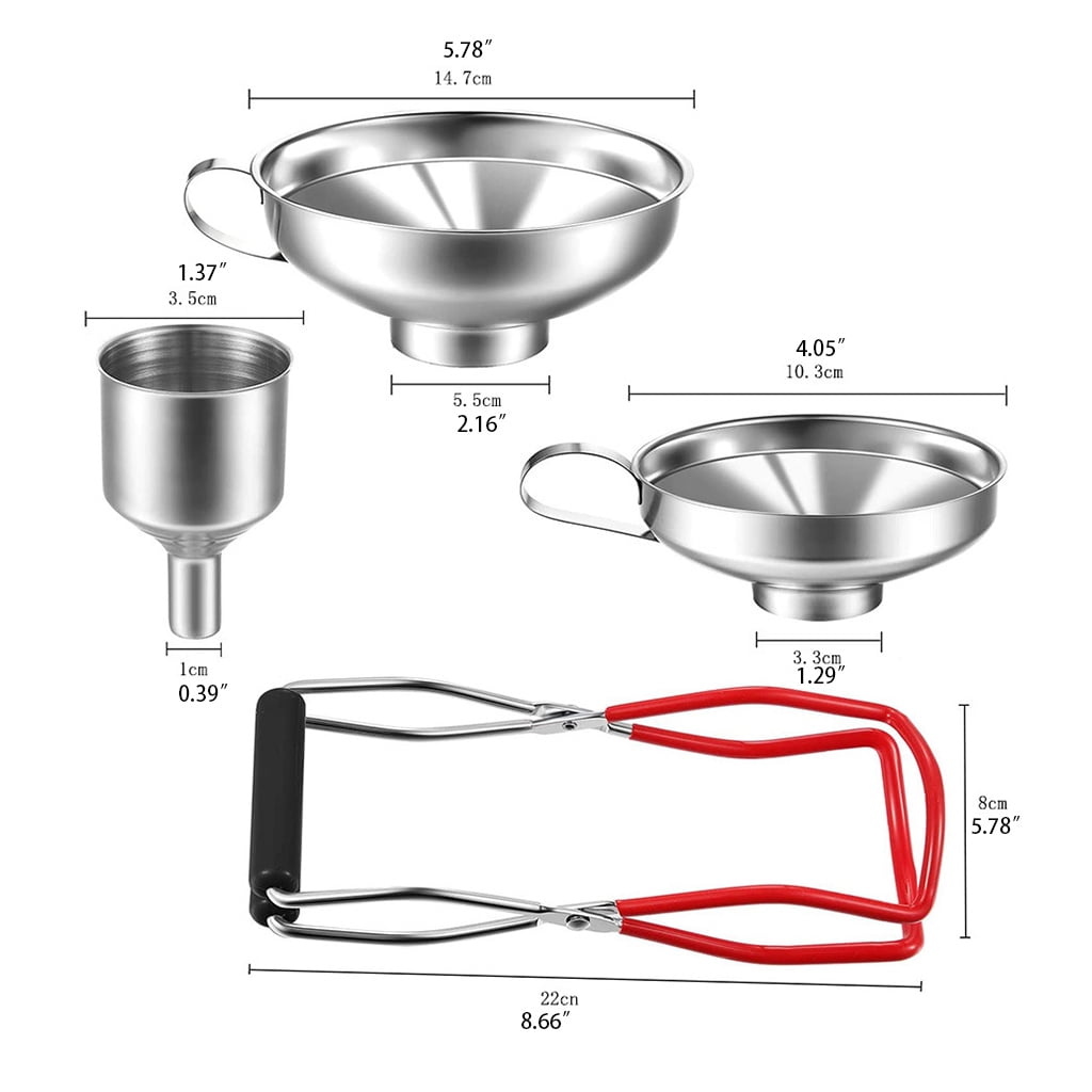 Canning Supplies Starter Kit for Beginner Home Canning Tool Canning Pot Stainless Steel Canning Equipment for Food Fruit - Image 3