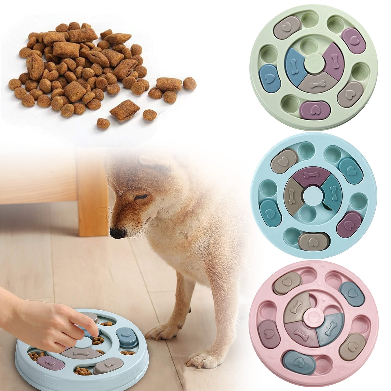 LGCASL Dog Brain-Boosting Food Feeder (Green), Dog Puzzles Dogs Foodes Puzzle Feeder Toys for Iq Training & Mental Enrichment Dog Puzzle Green - Image 8