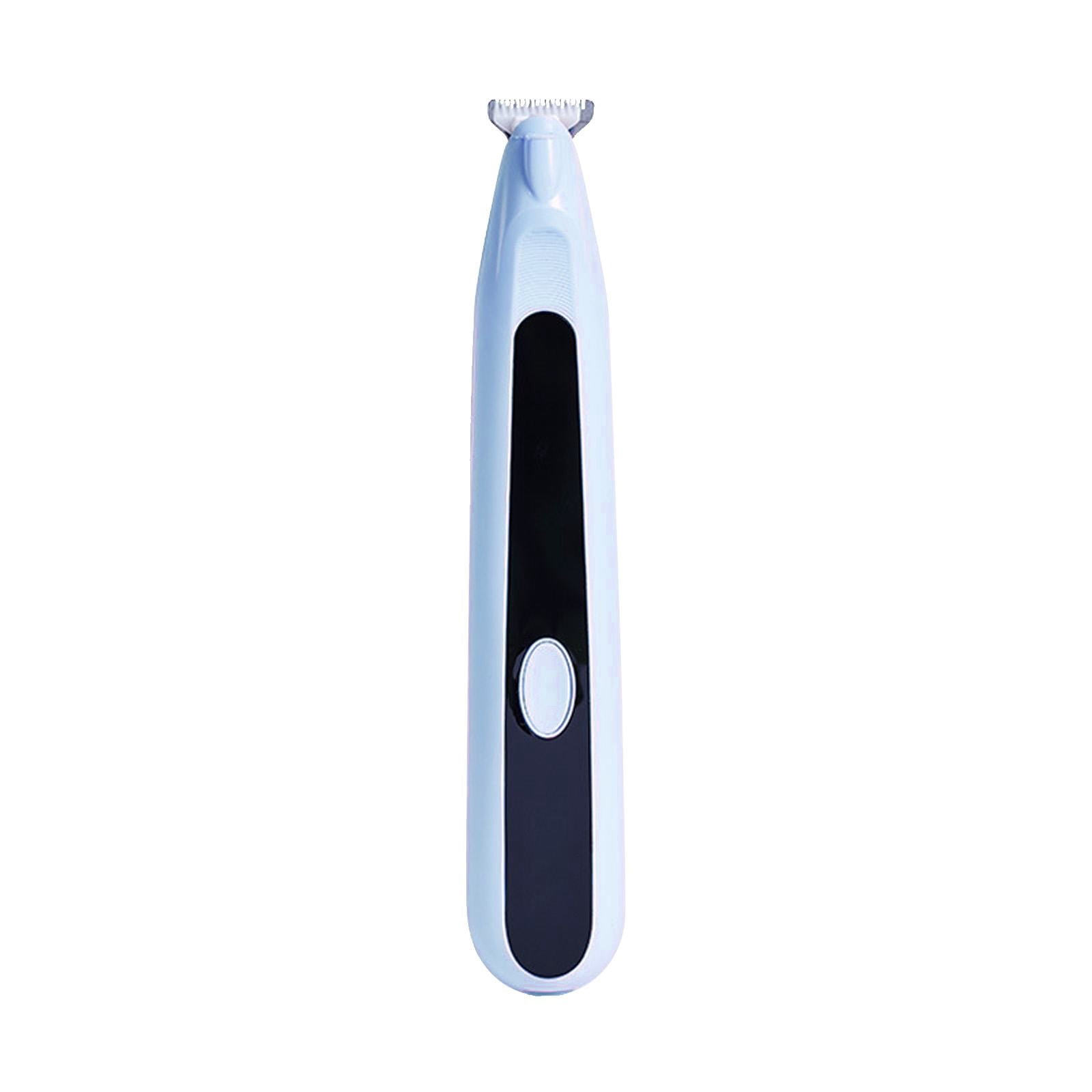 LGCASL Pet Grooming Kit, Small to Medium-Sized Pet Grooming Tools Dog Trimmer Pet Precision Trimmer for Cordless Dog Clipper Trimmer for Dogs Usb Rechargeable Noise Dog Grooming for Ears, White Blue - Image 4
