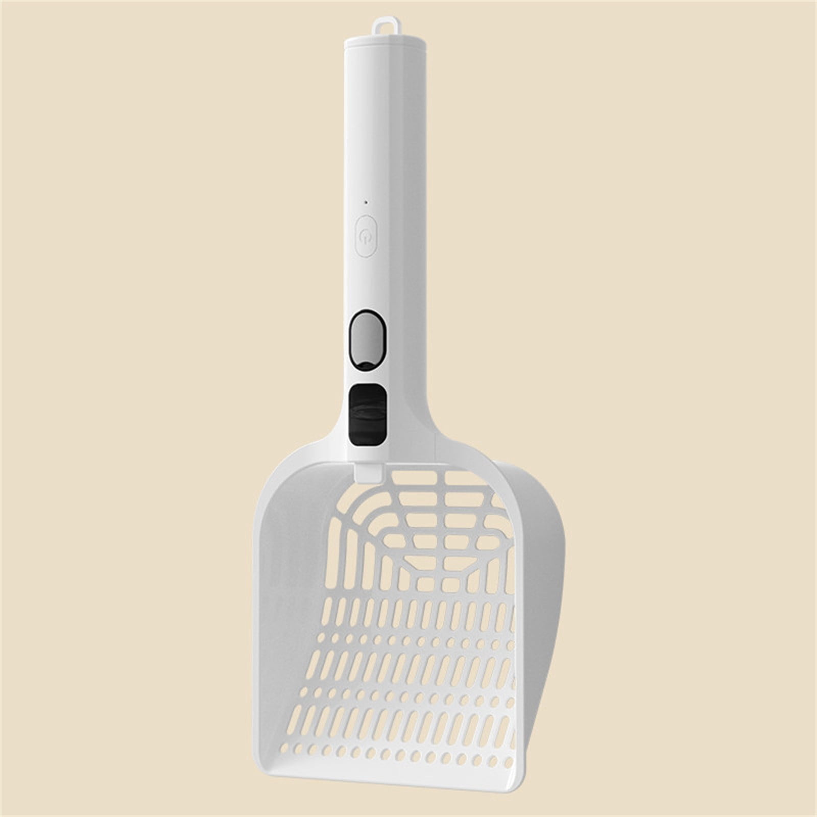 LGCASL Rechargeable Spray Deodorizing Cat Litter Scoop, Large Sized Rechargeable Spray Litter for Home Use Litter Scooping Tool White - Image 4