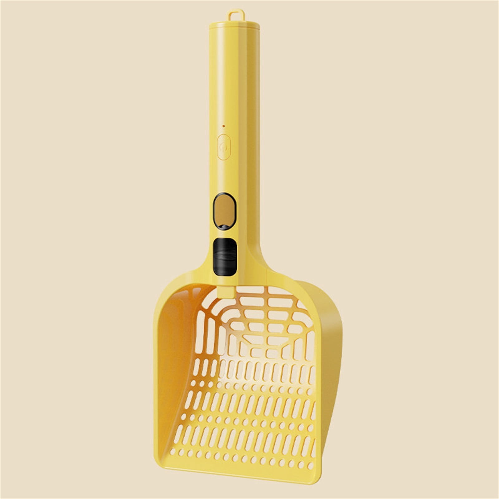 LGCASL Rechargeable Spray Deodorizing Cat Litter Scoop, Large Sized Rechargeable Spray Litter for Home Use Litter Scooping Tool, White Yellow - Image 4