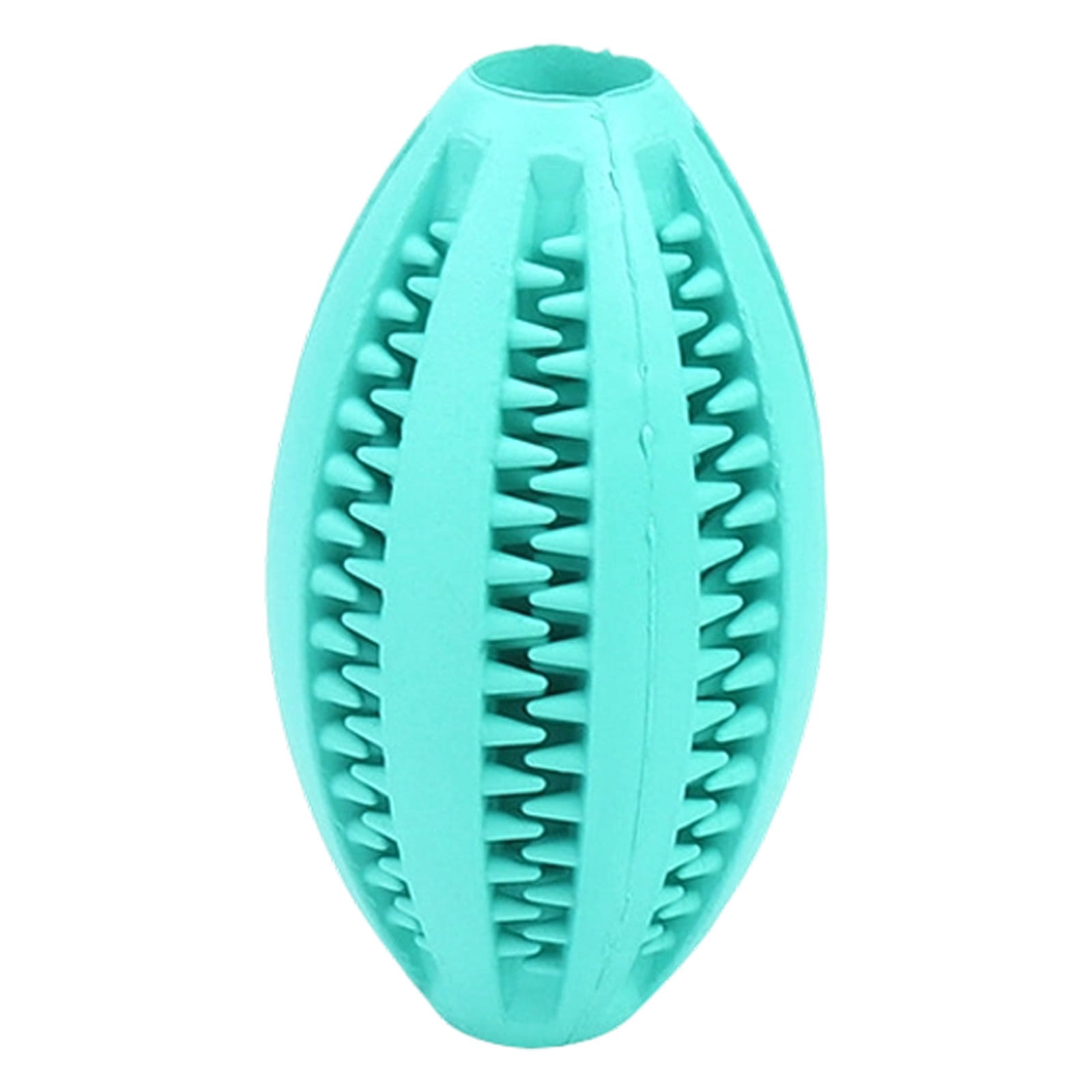 LGCASL Pet Toy Ball Dog Puzzle Toy 1 Pack Interactive Dog Toys for Dispensing Puppy Toys for Teething Puppy for Teeth/Slow Feeder/Iq Training/Playing, Yellow Light blue - Image 1