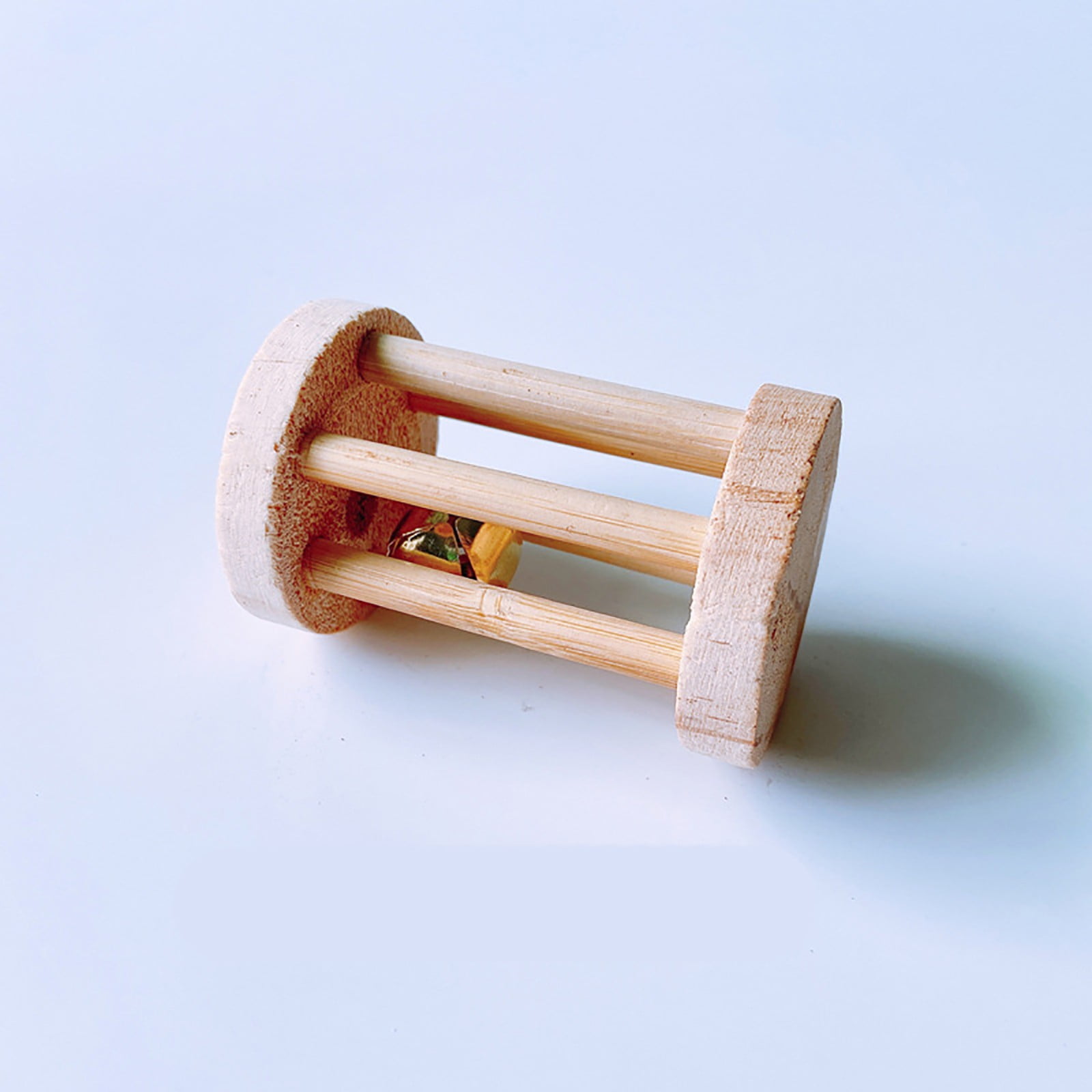 LGCASL Hamster Chew Toys Clearance! Wood Mini Exercisechew Hamster Chew Toys Wooden Pineguinea Pigsrats Chinchillastoys Accessories Care Molar Toy for Bunny Gifts B - Image 2