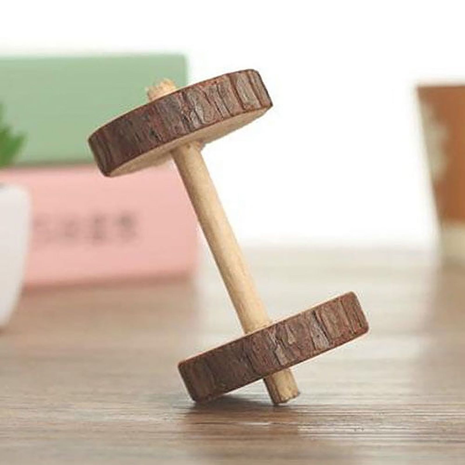 LGCASL Hamster Chew Toys Clearance! Wood Mini Exercisechew Hamster Chew Toys Wooden Pineguinea Pigsrats Chinchillastoys Accessories Care Molar Toy for Bunny Gifts C - Image 6