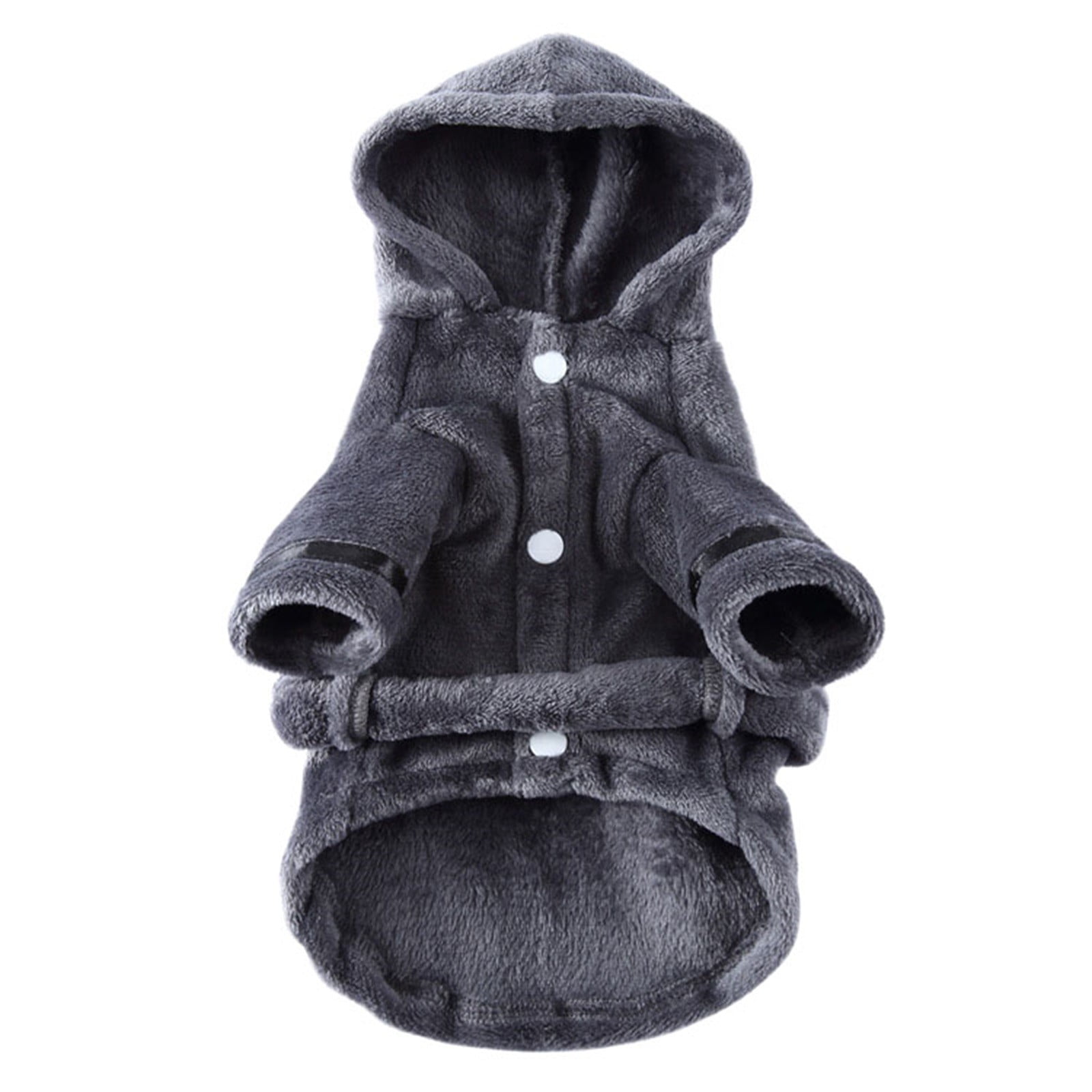 LGCASL Pet Bathrobes, Pajamas Clearance! Dog Cat Bathrobe Pet Clothes Hotel Bath Towel Pet Bathrobe Nightgown Pajamas (Army Green, L) S Grey - Image 1