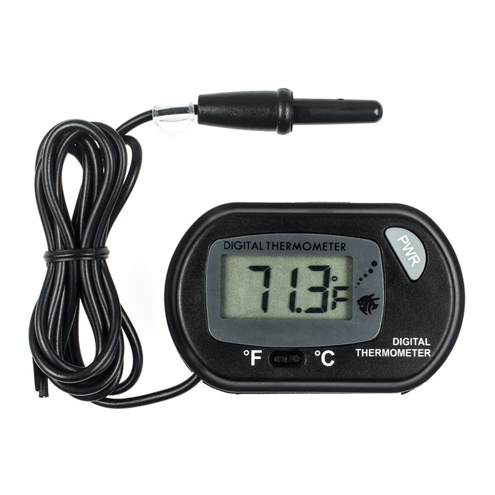 LCD Digital Aquarium Thermometer Fish Tank Water Terrarium Temperature - Image 5