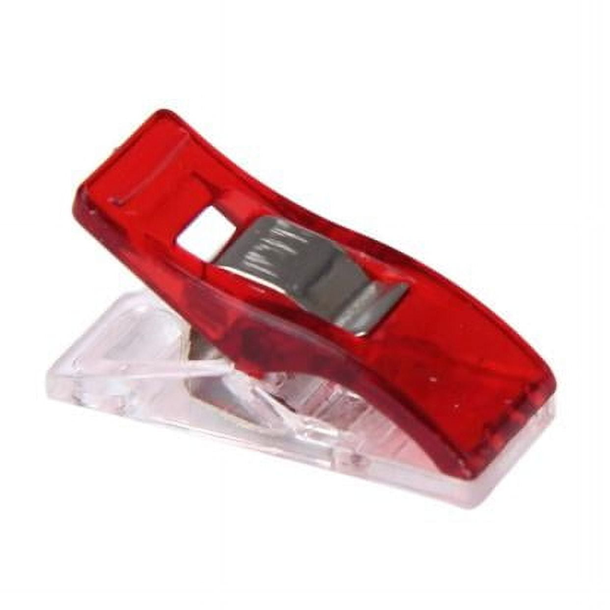 WQQZJJ Office Supplies 50 PCS Clear Sewing Craft Quilt Binding Plastic Clips Clamps Pack RD Up To 40% Off Home on Clearance - Image 1