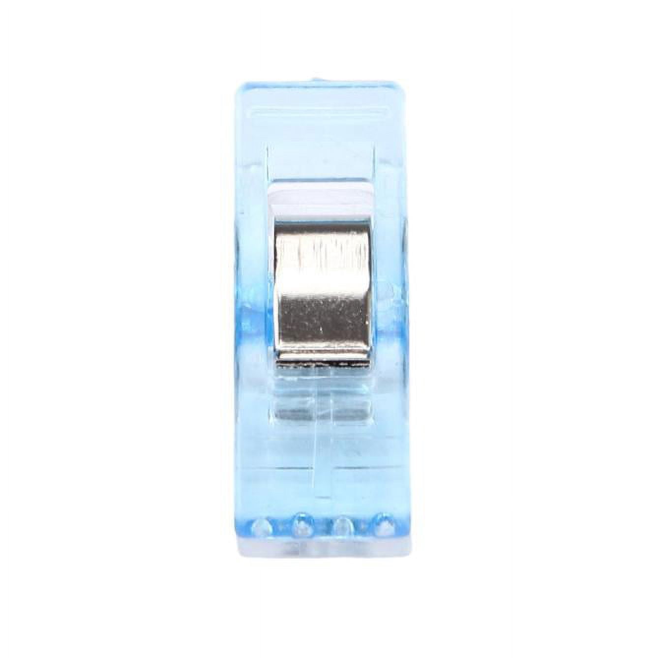WQQZJJ Office Supplies 50 PCS Clear Sewing Craft Quilt Binding Plastic Clips Clamps Pack BU Up To 40% Off Home on Clearance - Image 5