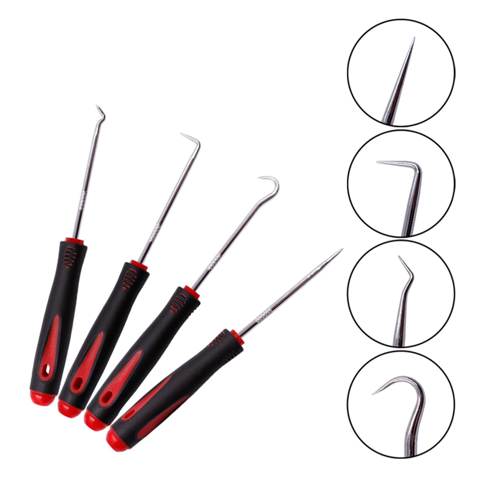TONAIN 4 Pieces Precision Pick and Hook Set Car Auto Repair Maintenance Tools Durable - Image 2