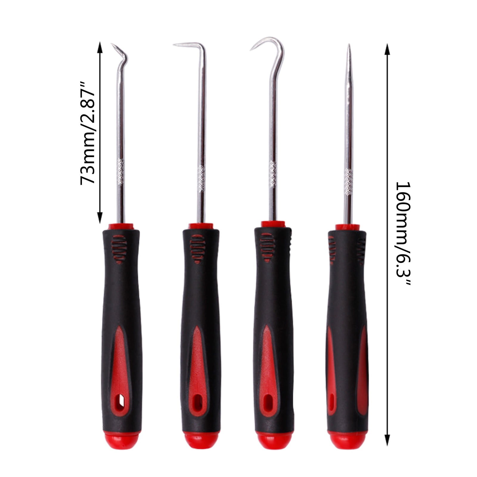 TONAIN 4 Pieces Precision Pick and Hook Set Car Auto Repair Maintenance Tools Durable - Image 5
