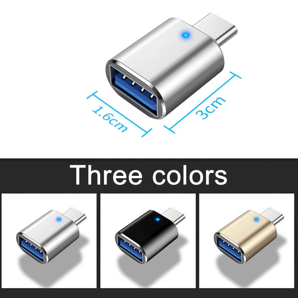 PLGEBR 2 Pack USB C to USB 3.0 Adapter, Type C Male to USB Female Adapter OTG for MacBook Pro/Air and Other Type C Devices Black - Image 8