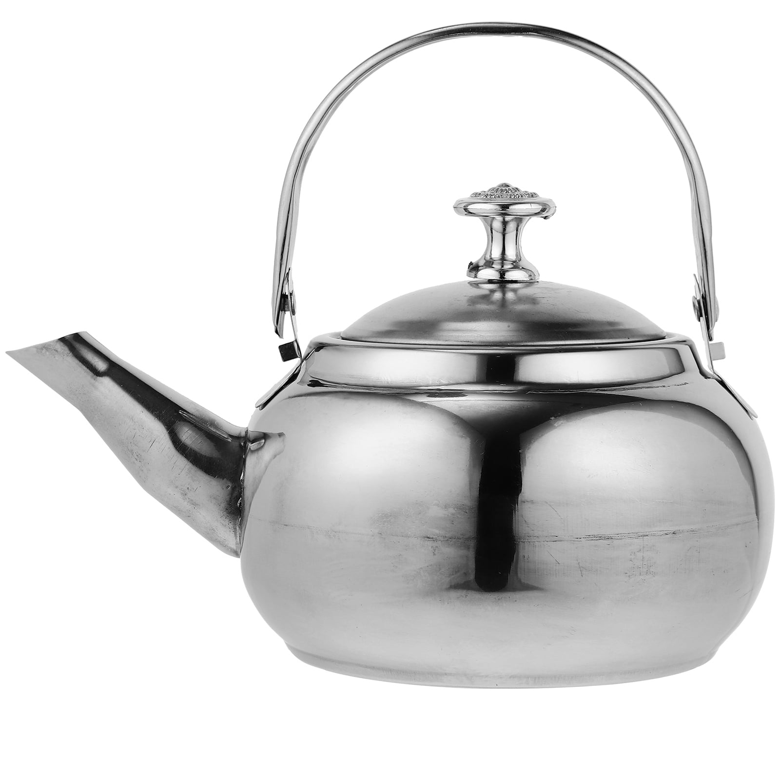 Stainless Steel Whistling Tea Kettle Stovetop Tea Pot Fast Boiling Heat Water Tea Pot 6.7