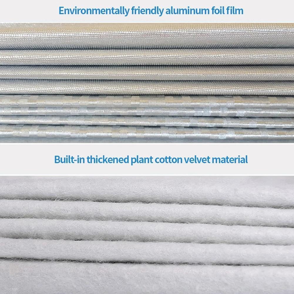 Waterproof Car Cover All Weather for Automobiles, Outdoor Sun UV Rain Dust Wind Snow Protection for sedan - Image 4