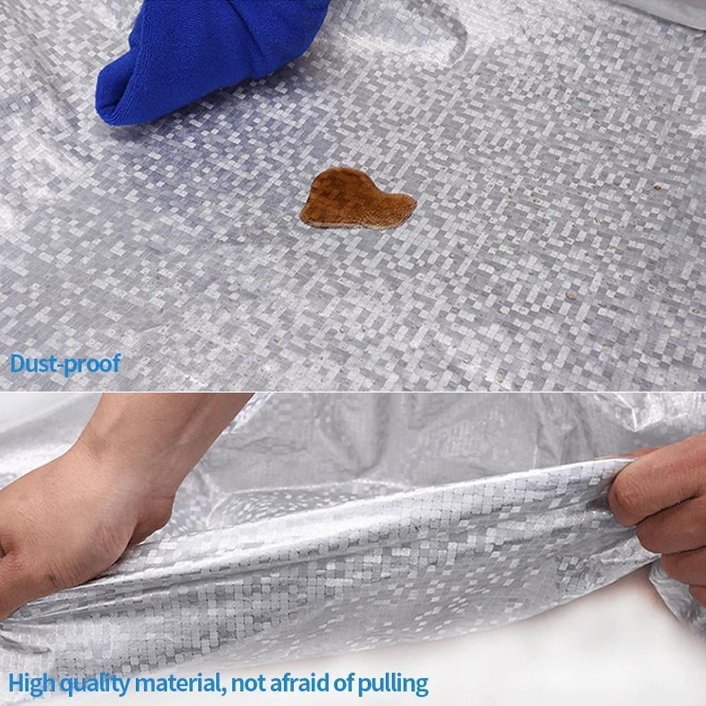 Waterproof Car Cover All Weather for Automobiles, Outdoor Sun UV Rain Dust Wind Snow Protection for sedan - Image 5