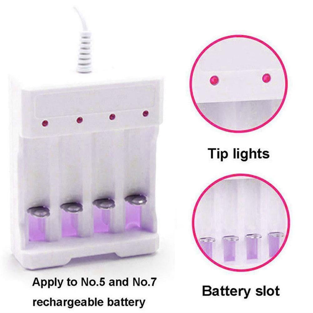 No. 5 White Four -Sannin Nickel chromium nickel -metal hydride charging battery charger - Image 5