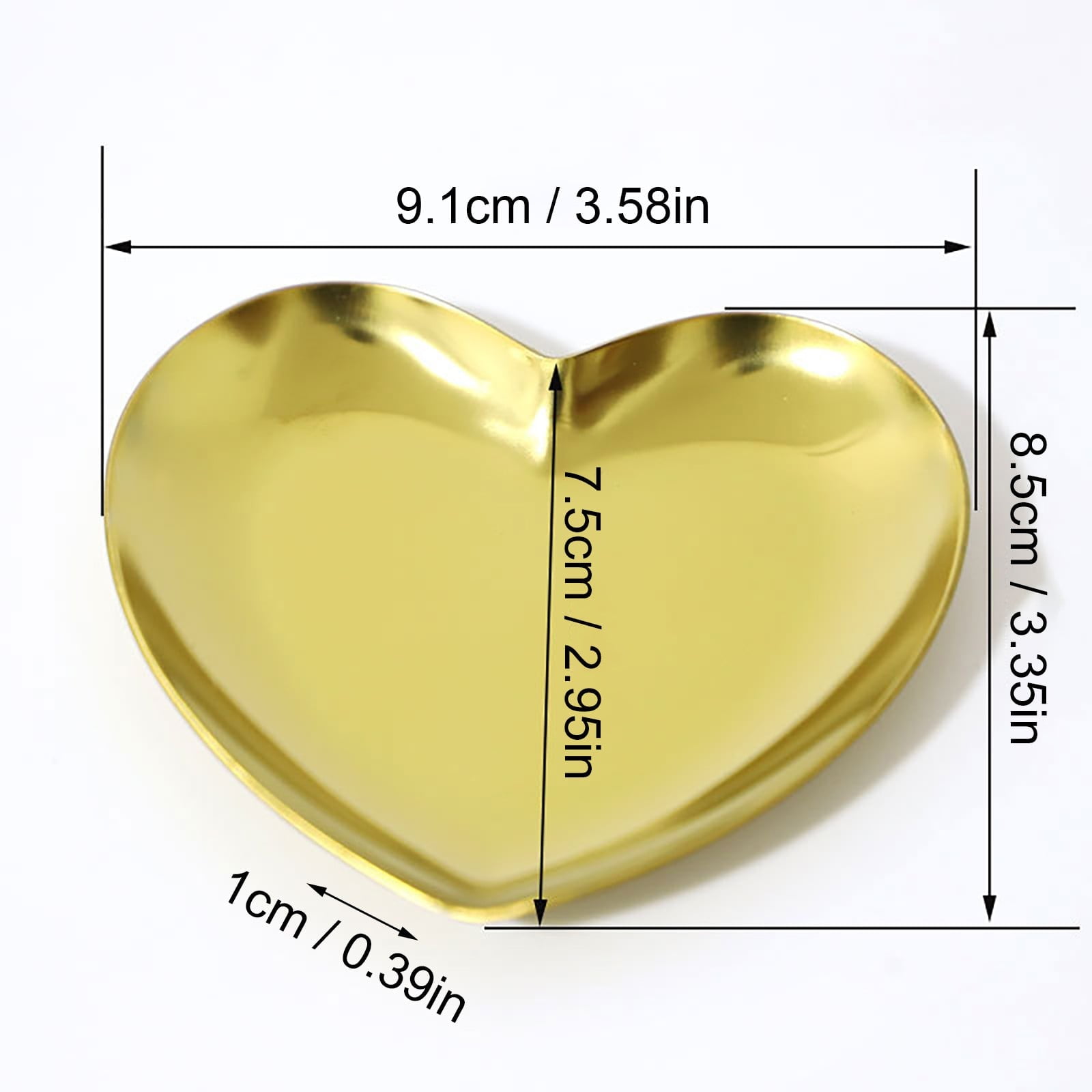 Eguiwyn Baking tray Stainless Steel Decorative Tray Jewelry Dish Cosmetics Organizer Bathroom Clutter Serving Platter Small Storage Tray Oval Rack Camouflage One Size Camouflage - Image 3