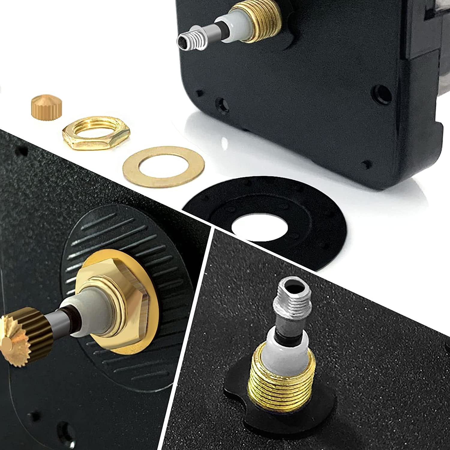 Quartz DIY Wall Clock Movement Mechanisms Battery Powered DIY Repair Parts Replacement - Image 4