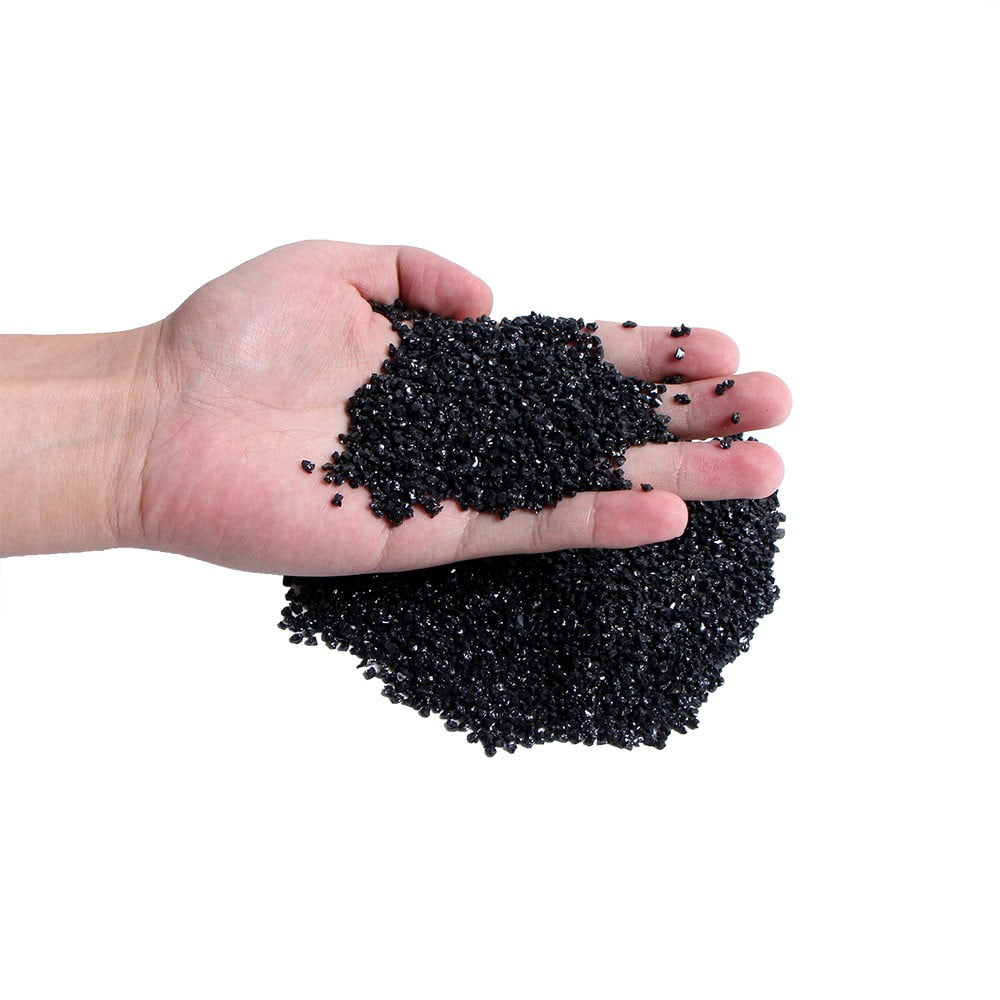 JWDX Ores Clearance Black Tourmaline Tumbled Chips Crushed Stone Reiki Crystal Jewelry Makin Black - Image 2