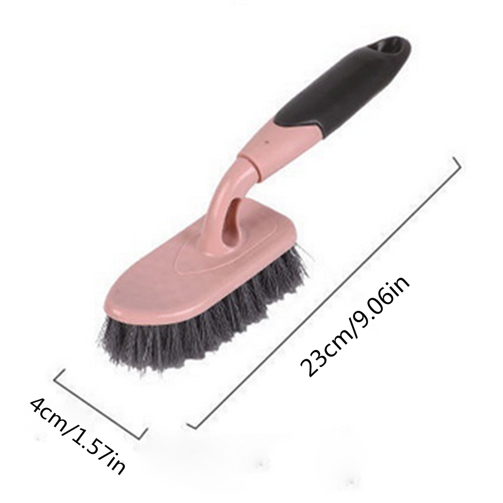 Clearance! JWDX Brush, Cleaning Brush, Floor Brush Hard Cleaning Brush Bathroom Floor Brush Hard Toilet Tile Brush Floor Brush Pink - Image 3