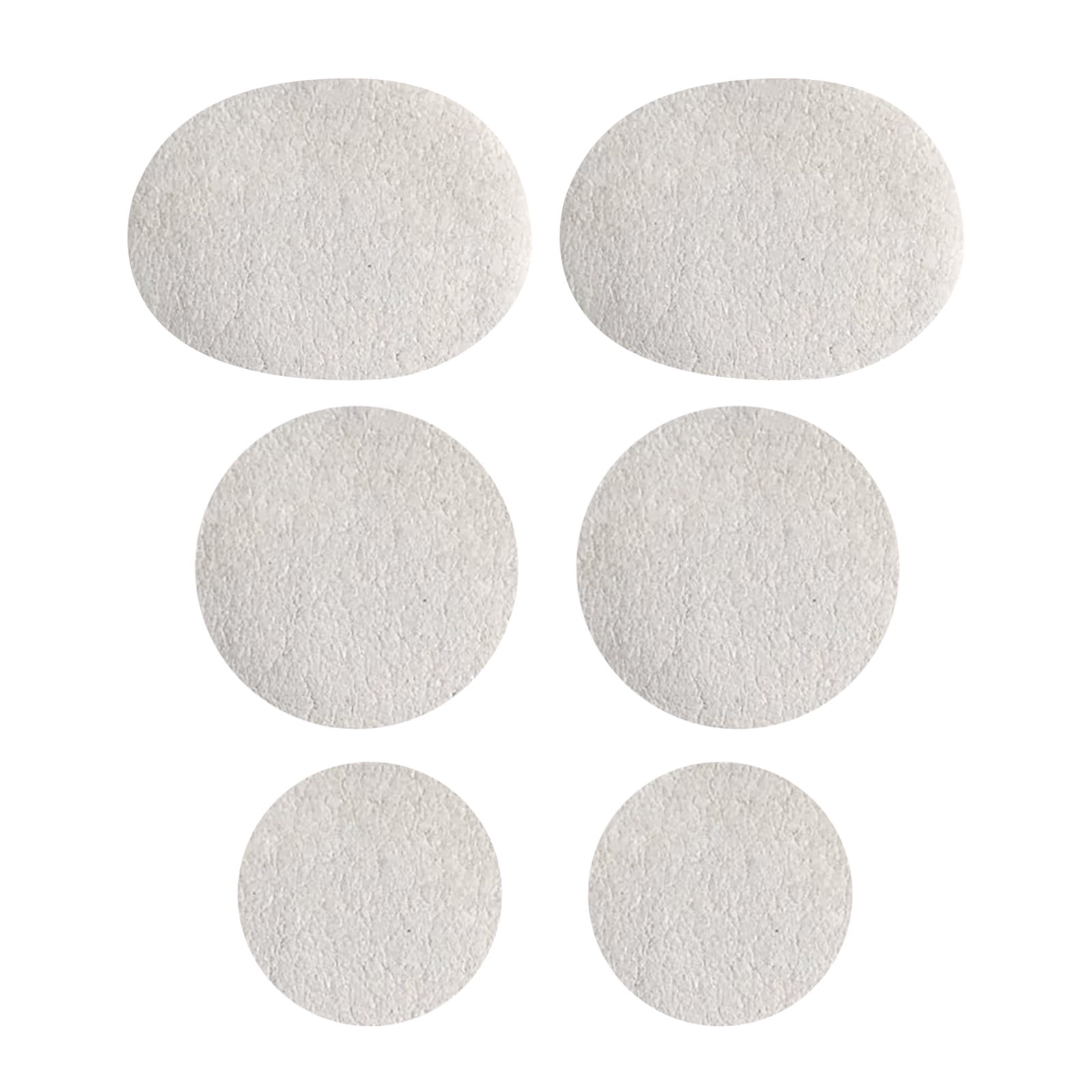 Eguiwyn Patch Stickers Heel Hole Repair Sticker 3 Pairs Self Adhesive Shoe Hole Patch Sticker Shoe Hole Repair Patch Sticker for Sneakers Leather Shoes High Heels G B-A - Image 1