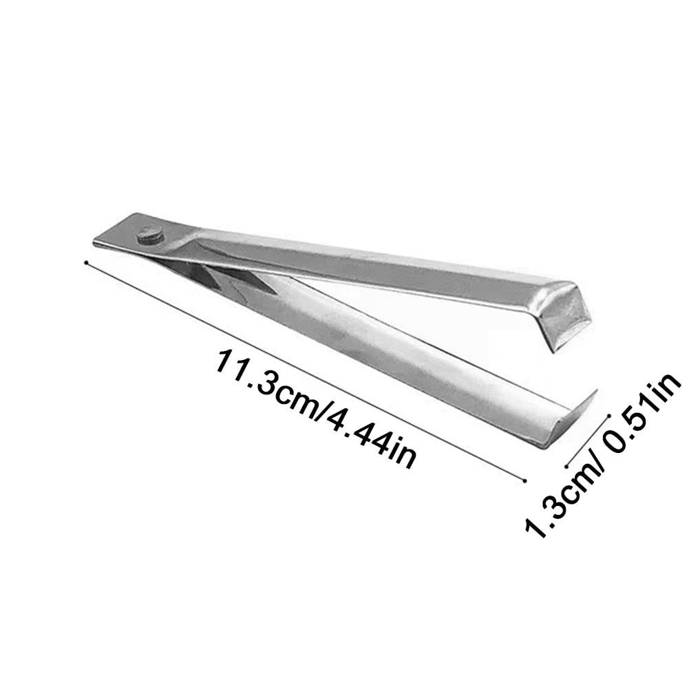 2x Fish Bone Tweezers Set Garlic Peeler Garlic Tweezer Remover Tool Tongs for Cooking Practical Gadgets Vegetables Tools - Image 2