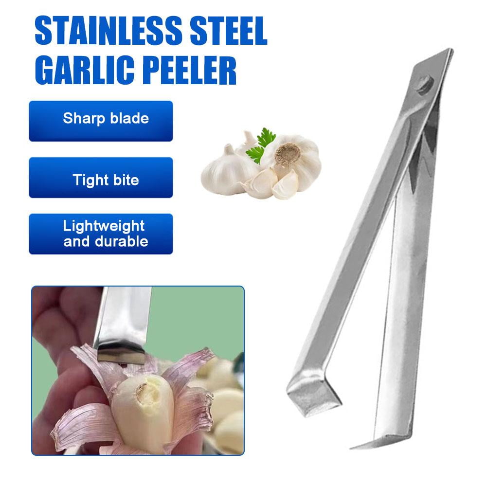 2x Fish Bone Tweezers Set Garlic Peeler Garlic Tweezer Remover Tool Tongs for Cooking Practical Gadgets Vegetables Tools - Image 3