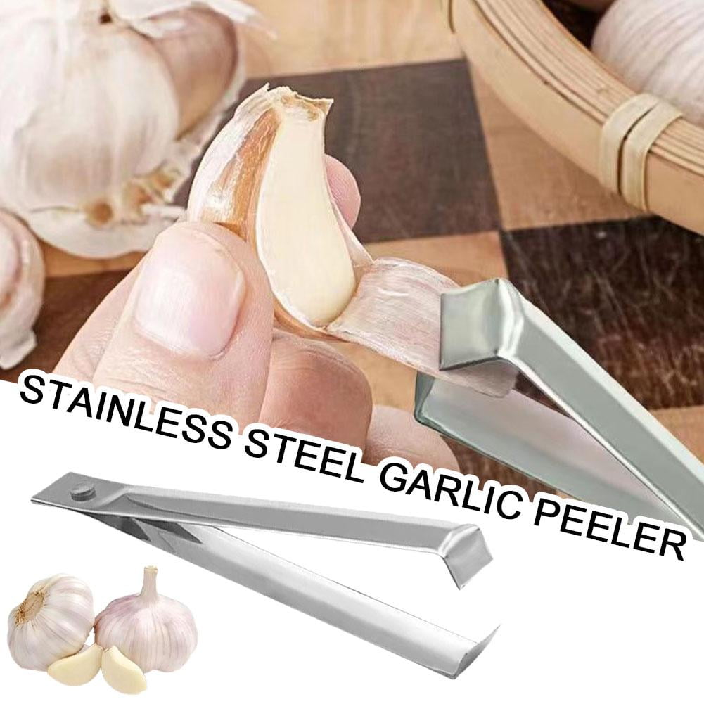 2x Fish Bone Tweezers Set Garlic Peeler Garlic Tweezer Remover Tool Tongs for Cooking Practical Gadgets Vegetables Tools - Image 6