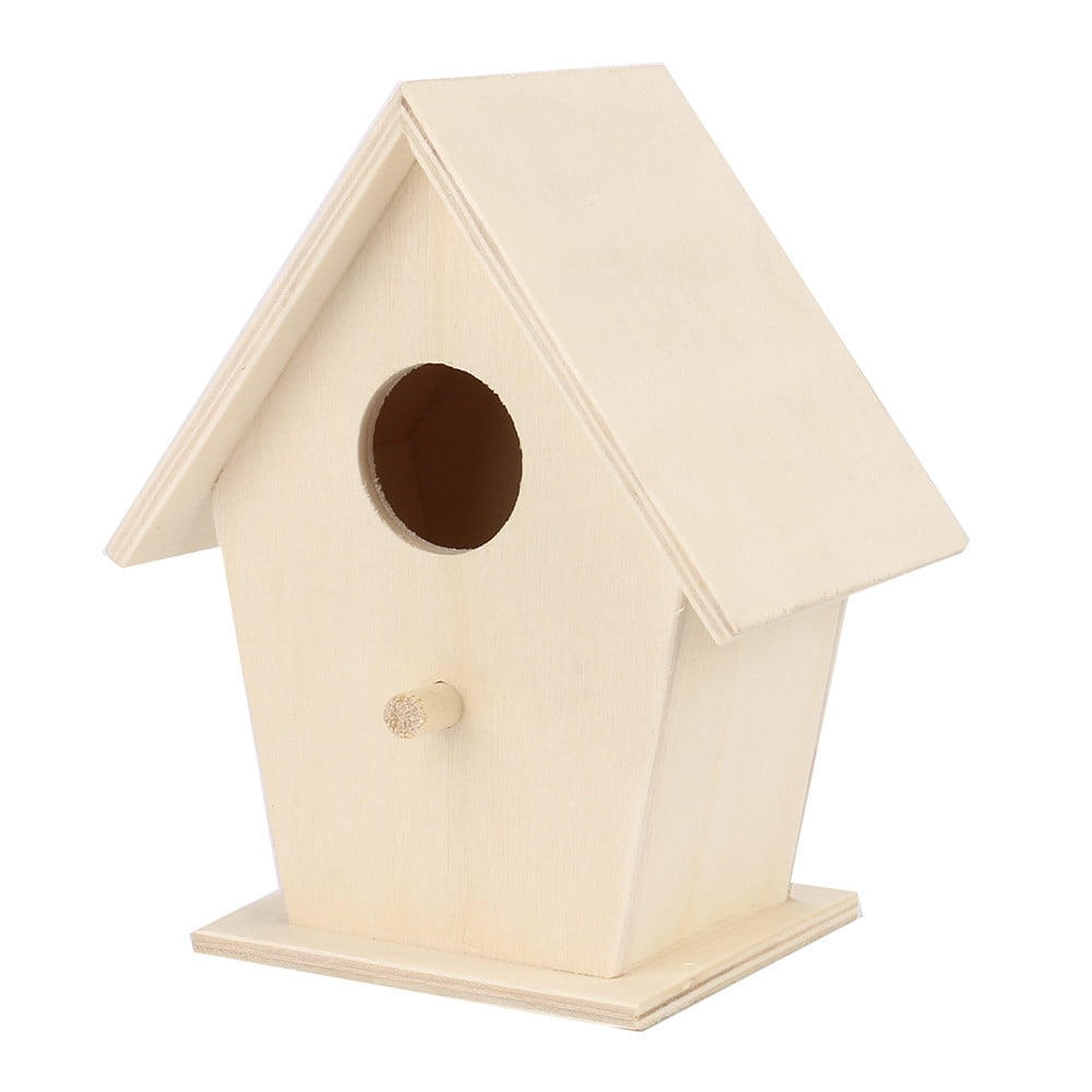 Clearance! Ttybhh Bird Feeders, Dox Box Box House Bird Box Bird House Bird Bird House Wooden Other Khaki - Image 1
