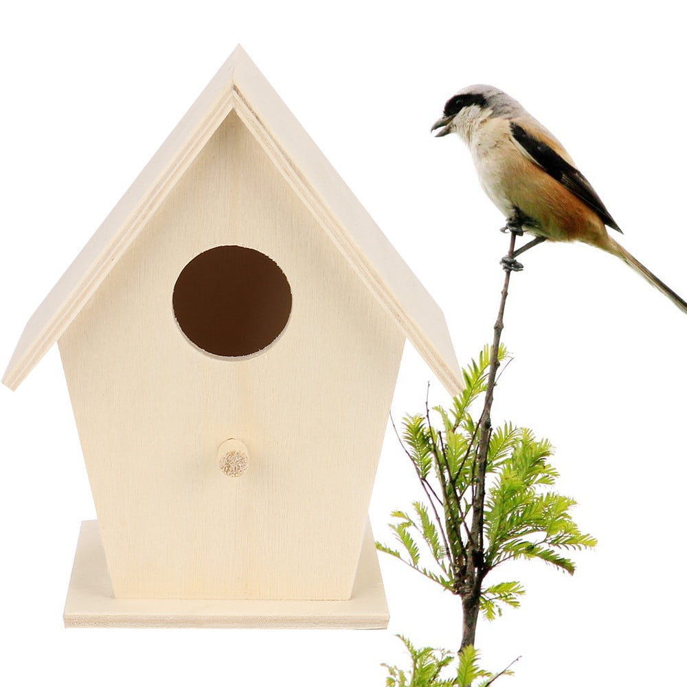 Clearance! Ttybhh Bird Feeders, Dox Box Box House Bird Box Bird House Bird Bird House Wooden Other Khaki - Image 3
