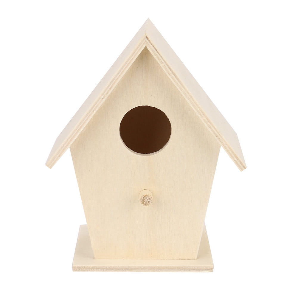 Clearance! Ttybhh Bird Feeders, Dox Box Box House Bird Box Bird House Bird Bird House Wooden Other Khaki - Image 4