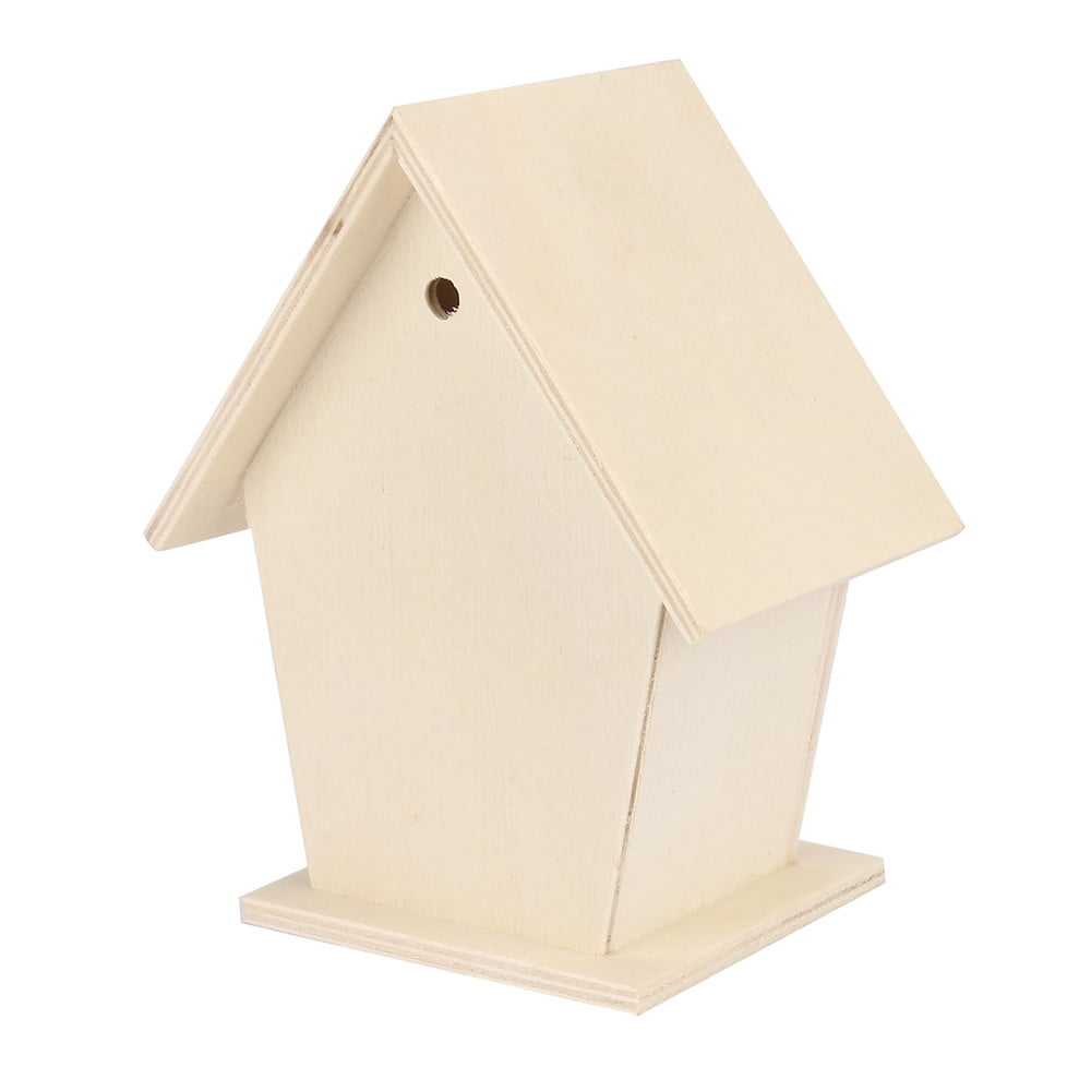 Clearance! Ttybhh Bird Feeders, Dox Box Box House Bird Box Bird House Bird Bird House Wooden Other Khaki - Image 5