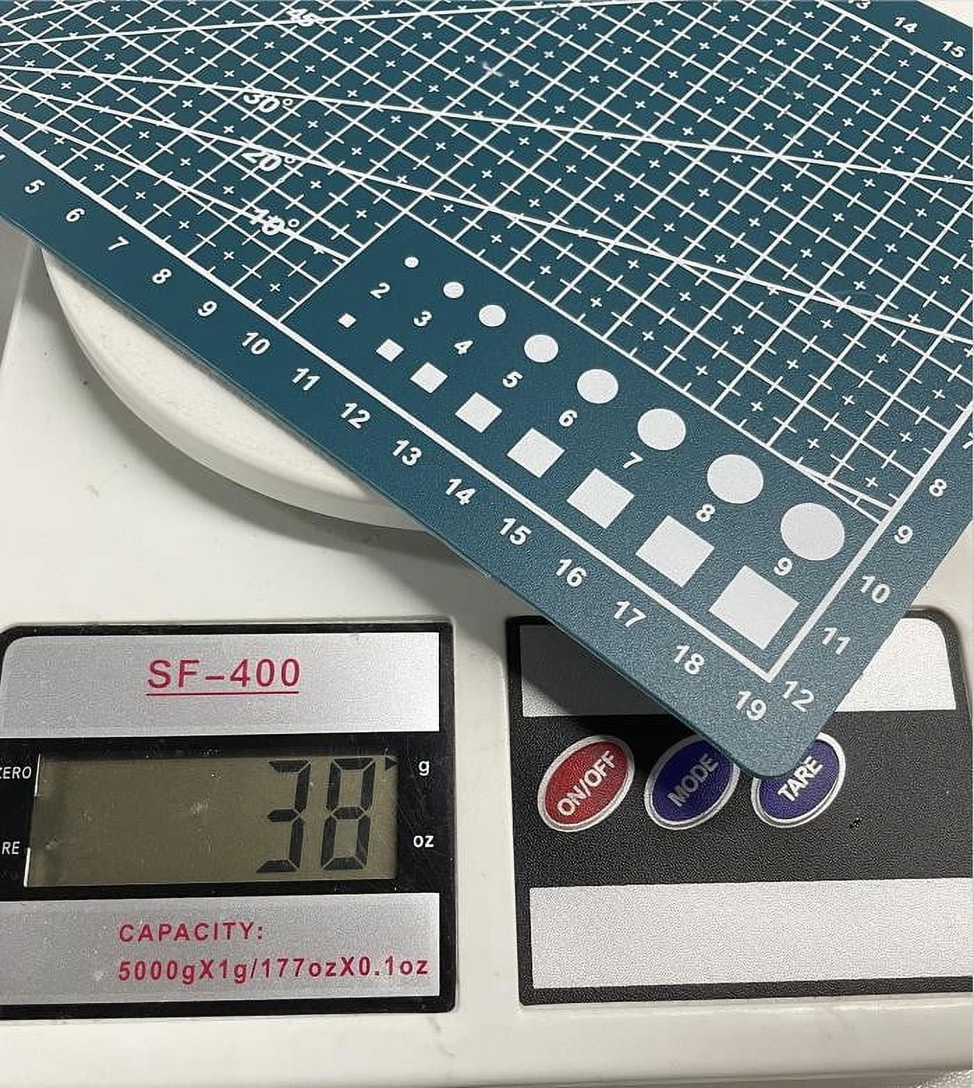 Clearance! Ttybhh Office and Craft and Stationery, A5 Art Self Healing PVC Cutting Mat Double Sided Gridded Rotary for Craft Fabric Blue - Image 4