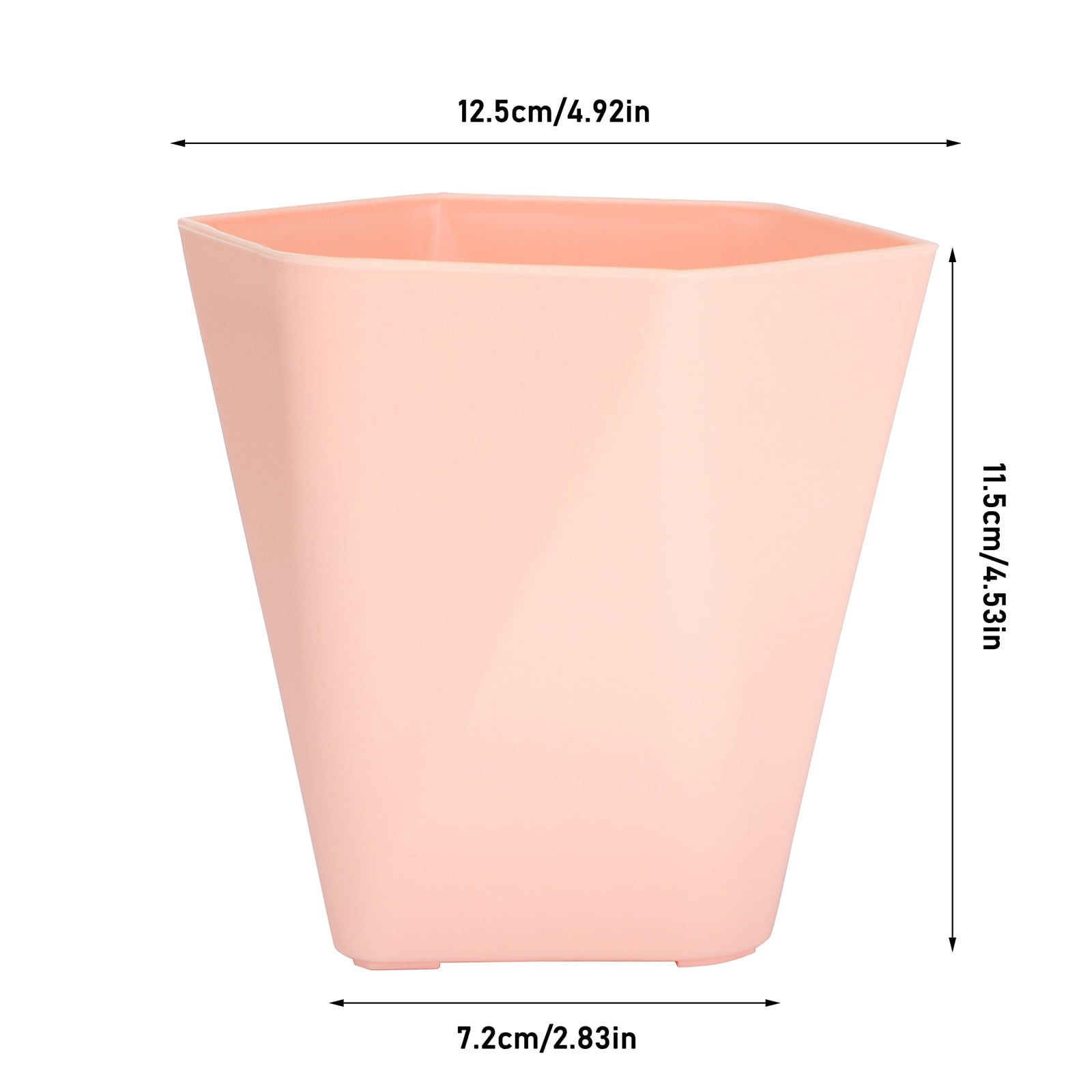 JWDX Flower Pots Clearance, Gardening Suppliesbalcony Household Plastic Flower Pot Resin Nordic Thicken Large Flower Pot, Suitable for Indoor and Outdoor Green Plant Planting White Z1-Pink - Image 2