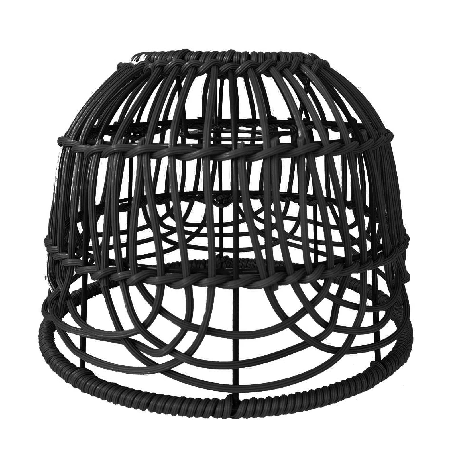 Clearance! JWDX Desktop Ornament, Desktop Ornament Promotion, Modern Fabric Lamp Shade Simple and Elegant Perfect for Home Decoration Black - Image 1