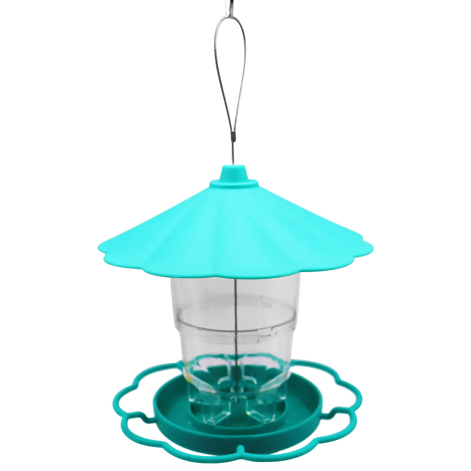 JWDX BigBird Outdoor Hanging Wild Bird Feeder, Plastic, Brown Z2-Green - Image 1