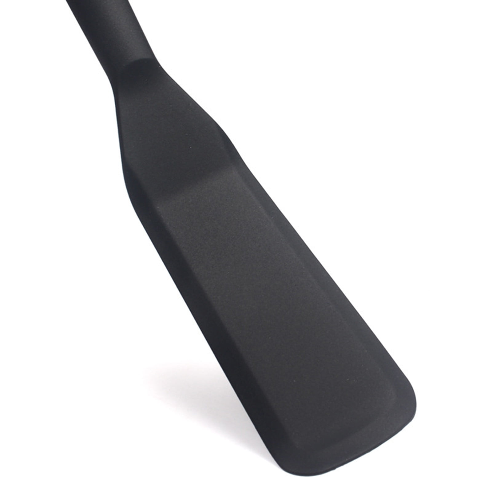 JWDX Spatula, Cooking Utensils Clearance, 2 Piece Silicone Shovel Set Cookie Shovel Fried Egg Spatula Steak Shovel Flat Bottoming Pot Small Spatula Kitchen Tools Red Z1-Black - Image 4