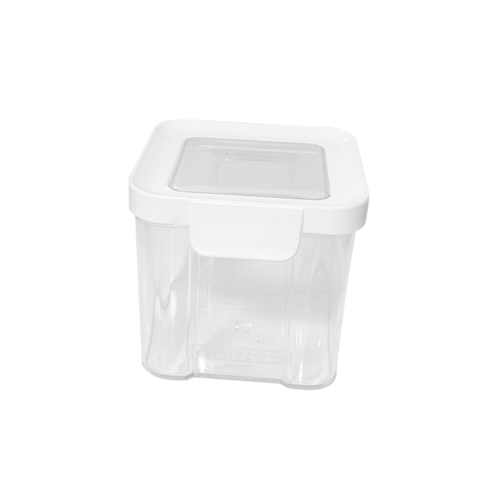 JWDX Storage Container, Airtight Cereal Containers Storage Sealed Cans for Grains and Miscellaneous Grains Transparent Plastic Kitchen Food Grade Nut and Oat Storage Cans Kitchen B - Image 1
