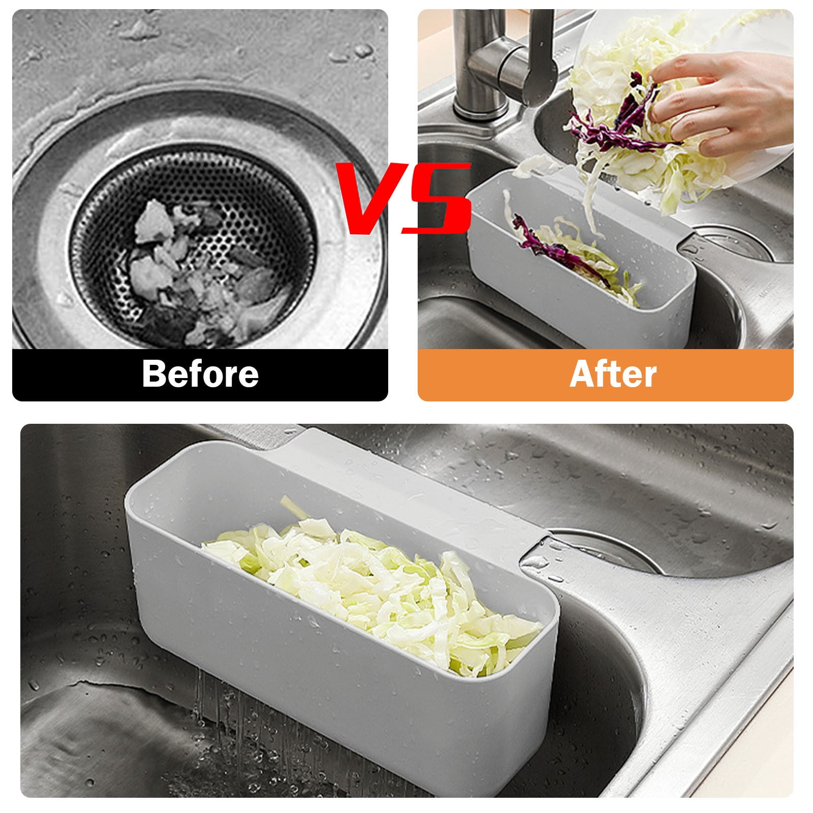 JWDX Kitchen Cleaning Supplies Clearance! Kitchen Dishwashing Sponge Cleaning Ball With Handle Multifunctional Scrub Sponge Pad Ball for Pot and Plate Dishwashing Cleaning include 1* Drain Rack A - Image 8