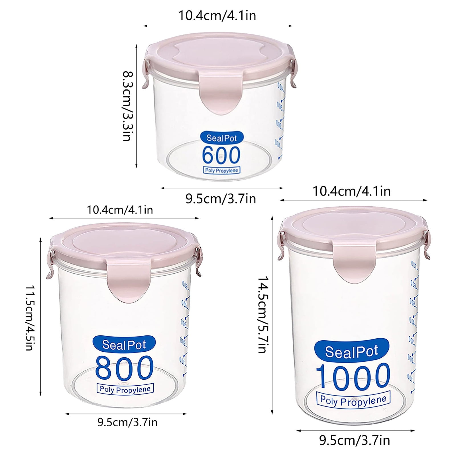 JWDX Glass and Bottle Clearance! Safety for Kids Silicone Sippy Lids - Make Most Cups A Sippy Cup Leak Proof include 3Pc Food Storage Tanks A - Image 3