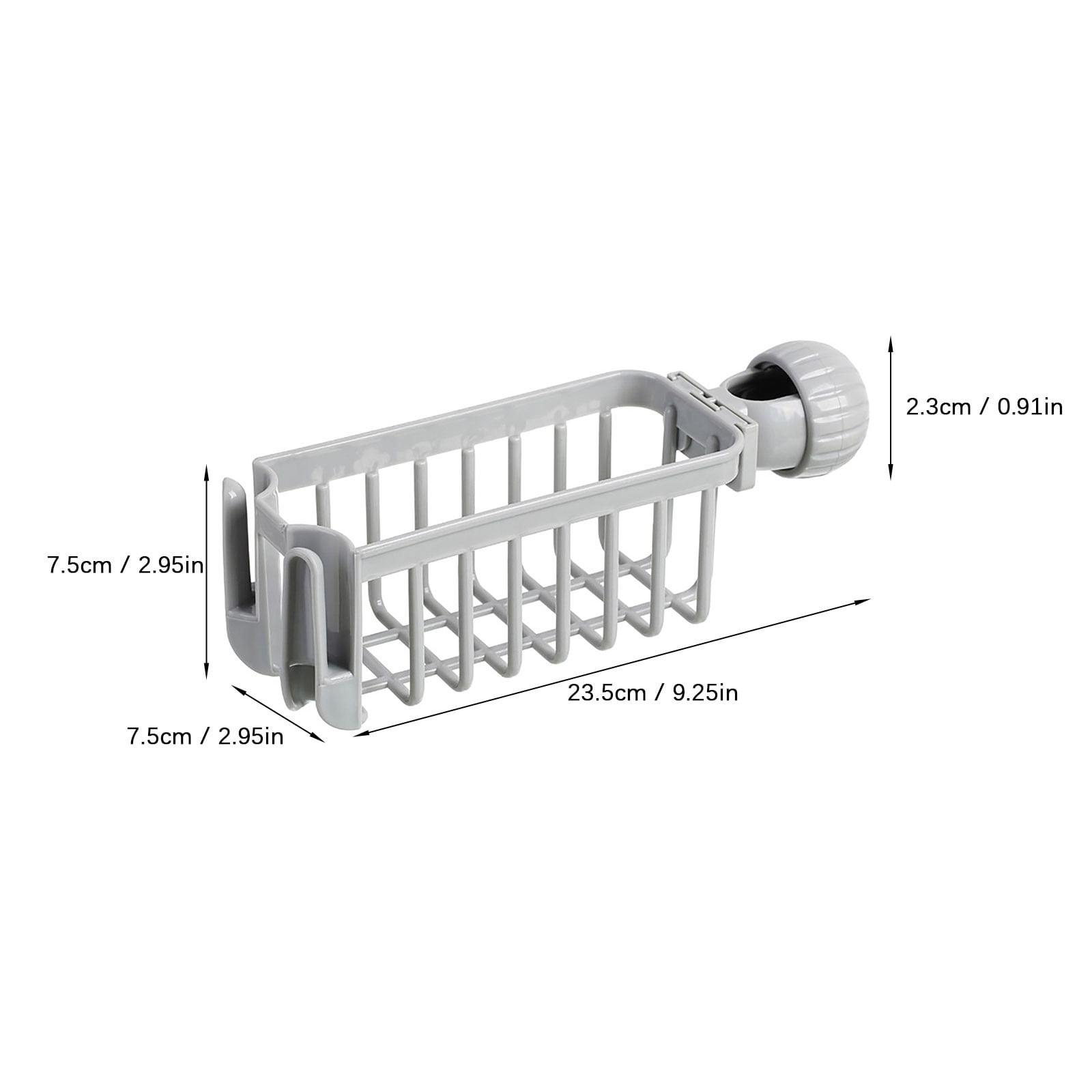 JWDX Drain Rack Clearance! Sink Sponge Rack Stand Kitchen Faucet Storage Rack Sponge and Towel Rack Drain Basket Home Kitchen Cleaning Tools, Include 1X Drain Storage Basket Pink - Image 2
