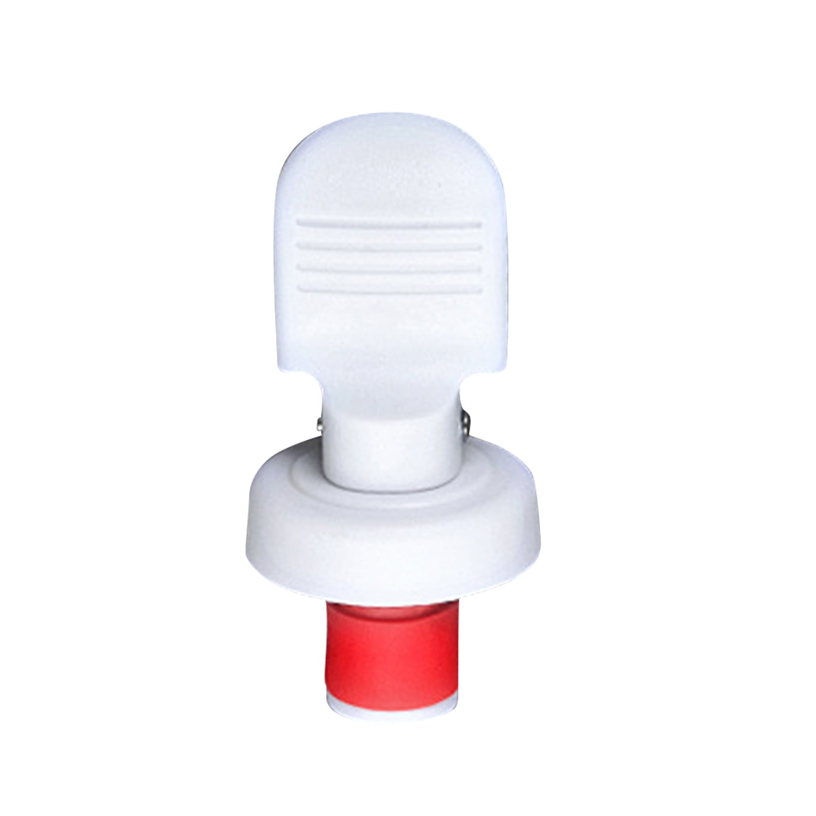 JWDX Wine Stopper Clearance! Red Wine Stopper Pumping Fresh Keeping Stopper Manually Press Down Wine Bottle Stopper Champagne Stopper Wine Vacuum Wine Stopper, Include 1X Wine Bottle Stopper White - Image 1