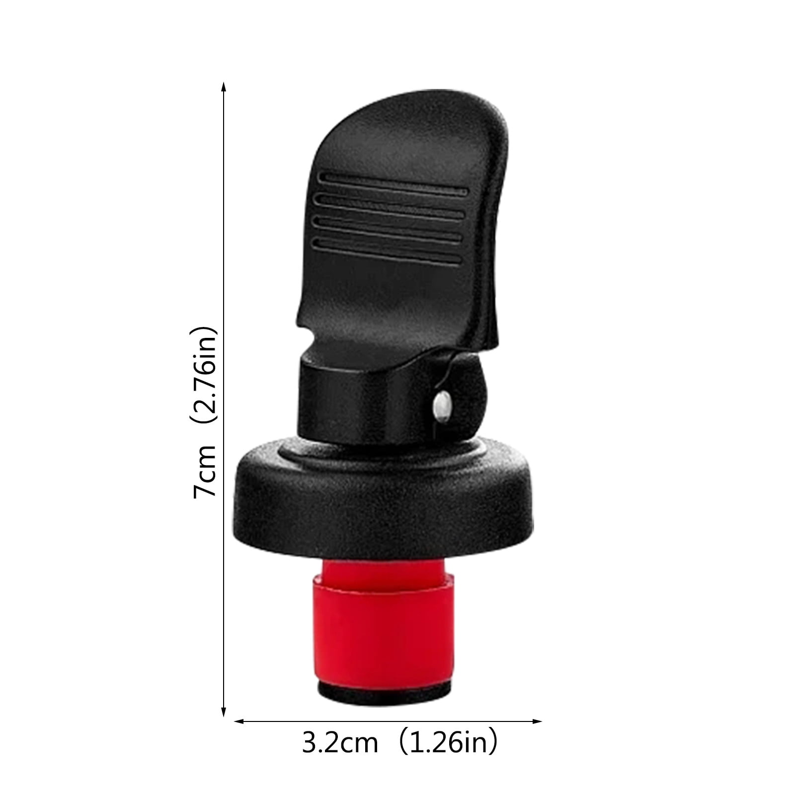 JWDX Wine Stopper Clearance! Red Wine Stopper Pumping Fresh Keeping Stopper Manually Press Down Wine Bottle Stopper Champagne Stopper Wine Vacuum Wine Stopper, Include 1X Wine Bottle Stopper White - Image 2