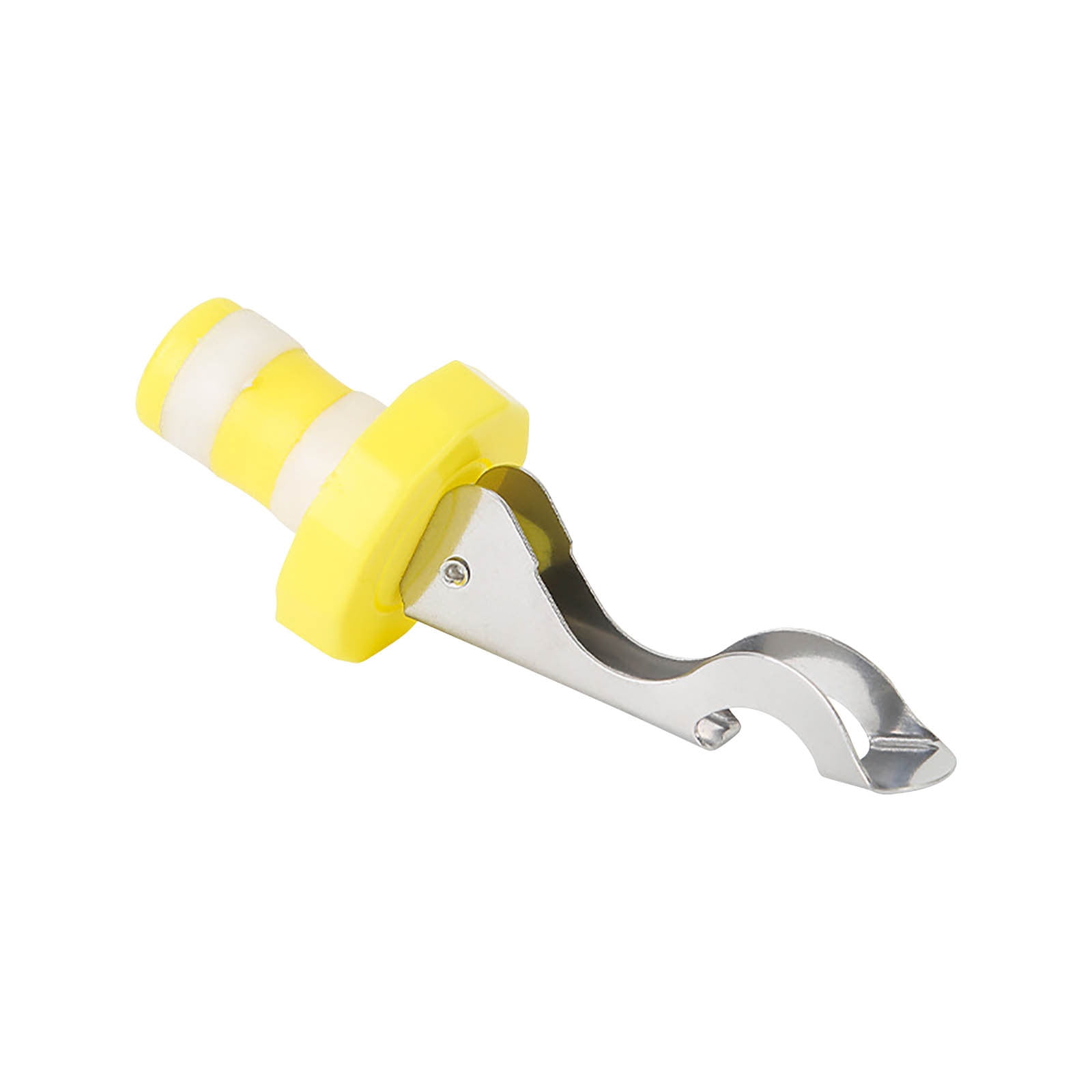 JWDX Wine Stopper Clearance! Stainless Steel Wine Bottle Stopper Beer Bottle Stopper Sealer Stainless Steel Bottle Stopper Protector Bottle Opener, Include 1X Red Wine Corkscrew Yellow - Image 1