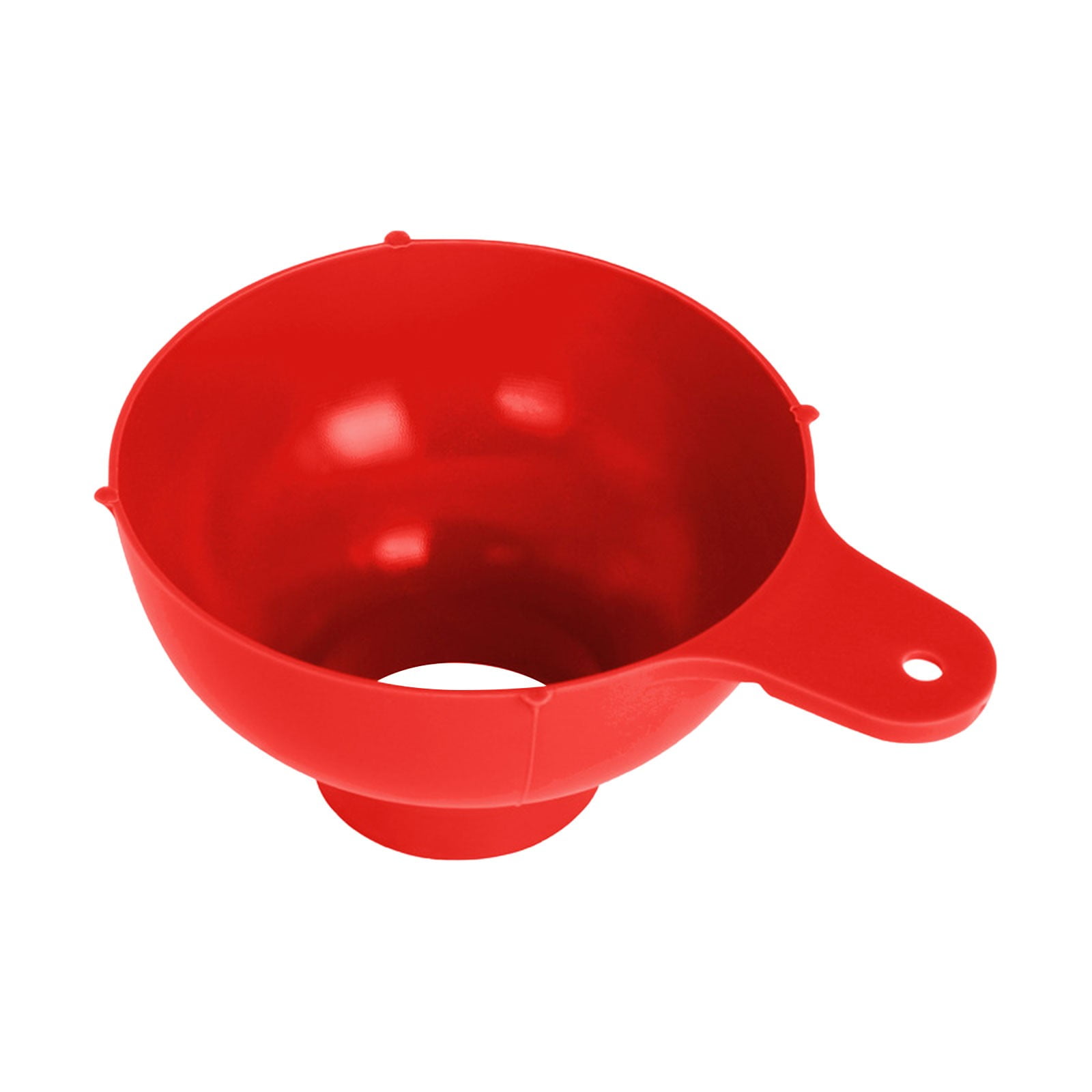 JWDX Funnel Clearance! Plastic Red Wide Mouth Funnel, Kitchen Funnel Promotion Include 1X Funnel Watermelon red - Image 1
