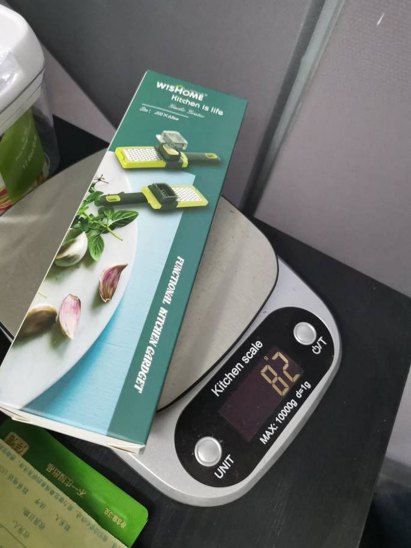 JWDX Garlic Press Clearance! Garlic Press Garlic and Ginger Powder Grinder Kitchen Tools Creative Garlic Press, Garlic Press Promotion Include 1X Garlic Press Green - Image 8